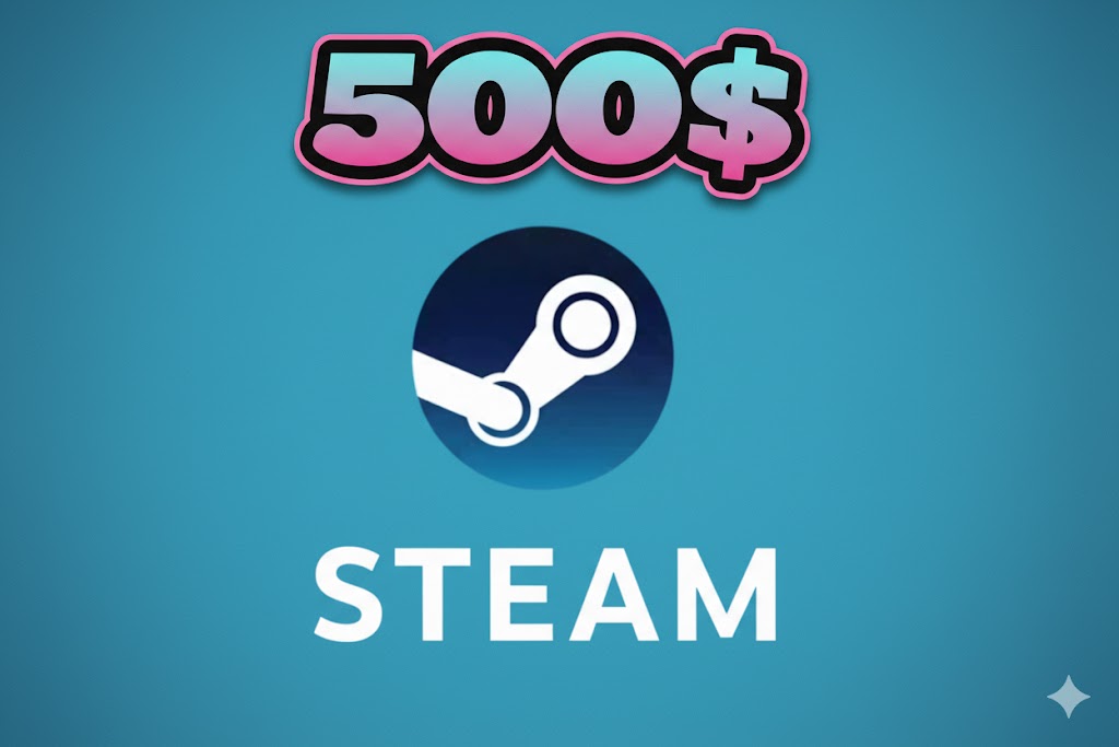 STEAM 500$ GIFT CARD GLOBAL VERSION 